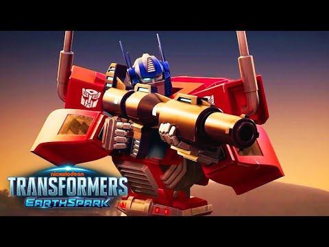 Take Aim Optimus Prime! | Transformers: EarthSpark | Animation | Transformers Official
