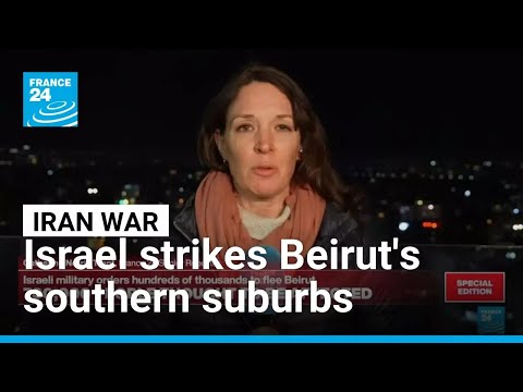 Israel strikes Beirut’s southern suburbs after issuing a blanket evacuation order • FRANCE 24
