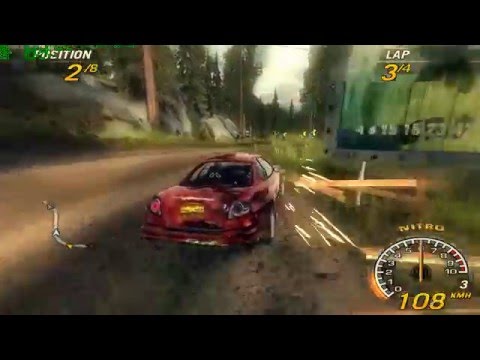 FlatOut 2 Walkthrough Part 24 - Street: Street Rural Cup