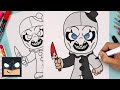 How To Draw Art The Clown The Terrifier