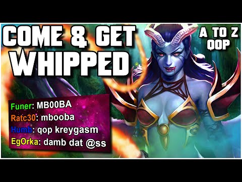 GRUBBY Brings Out THE WHIP With Queen Of Pain! - A to Z - Dota 2