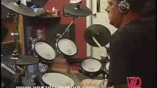 Drum Lesson - Really Cool Tom Groove - Vanz Drumming
