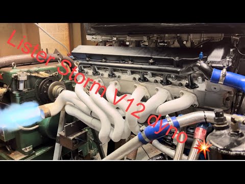 Dyno tuning a Lister Storm Jaguar V12, what a noise