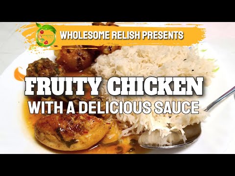 Delicious Fruity Chicken with Sauce | Quick Recipe That You Will Love!  [English Subtitles]
