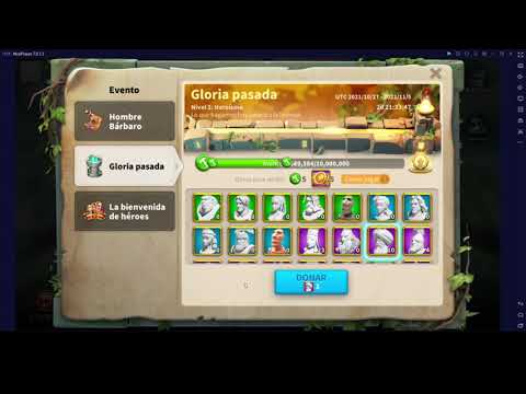 DIA 104_parte1: KVK1 EVENTO GLORIA PASADA - NIVEL 3 HEROISMO | RISE OF KINGDOMS