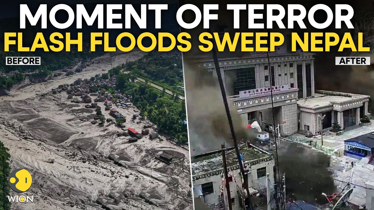 Nepal Floods LIVE: Flash Floods Wreak Havoc Near Nepal-Tibet Border, Shocking Visuals From Rasuwa