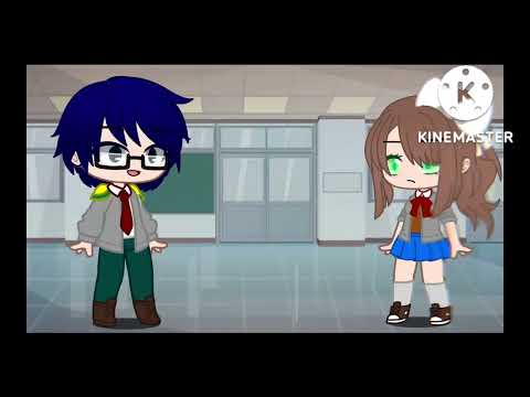 Tenya Iida vs Monika || Mha vs DDLC Rap Battles Series Ep. 1 || Audio Credits to: @Avav