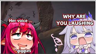IRyS's reaction when the FMC in pain left Biboo speechless