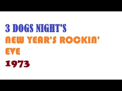 NBC 3 Dog Night New Year's Rockin' Eve 1973 Ball Drop (NBC Version) (Short Partial)