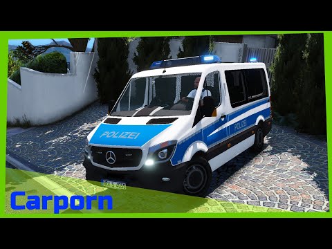 Mercedes- Benz Sprinter NRW [HPM] [HD/4K] | GTA 5 Carporn | SnowFighter