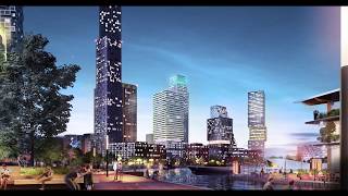 Impressie Rijnhaven Rotterdam (Barcode Architects) | #GemeenteRotterda