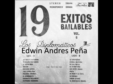 19 Exitos Bailables Los Diplomaticos Volumen 6 LP Completo Discos Fuentes (1971)