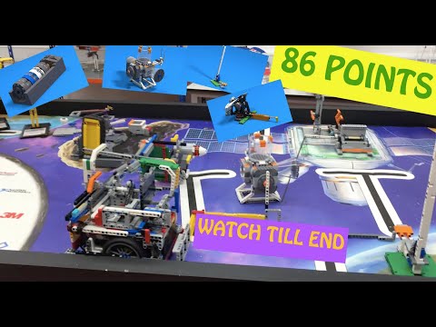 FLL Into Orbit 86 Point Run!