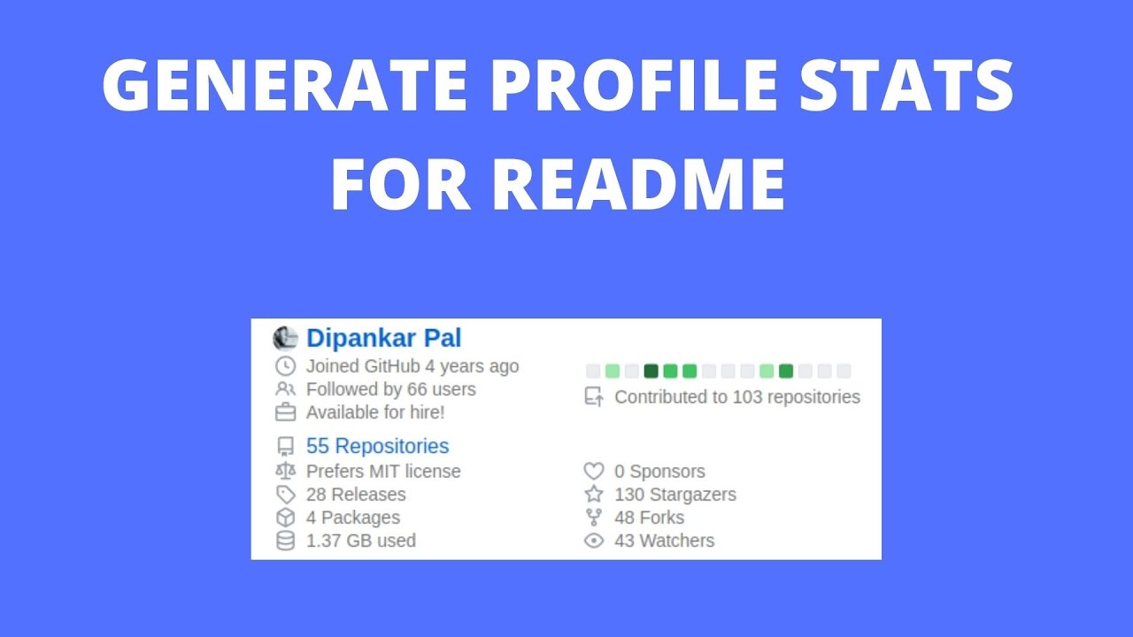 Beautiful github profile README online | 👨‍💻 awesome opensource stuff every day