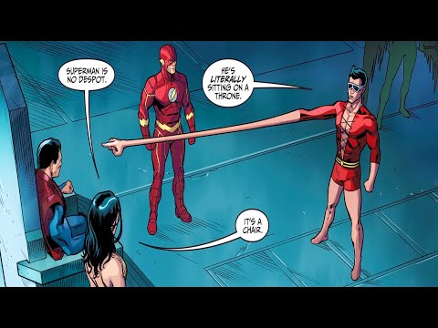 Plastic Man Terrifies The Justice League