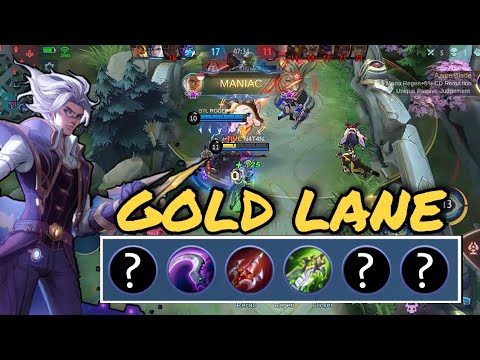 NATAN INSANE DAMAGE GOLDLANE | BEST BUILD - MLBB