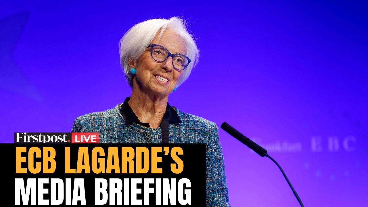 LIVE: ECB President Christine Lagarde Briefs The Press After Governing Council Meeting | N18G