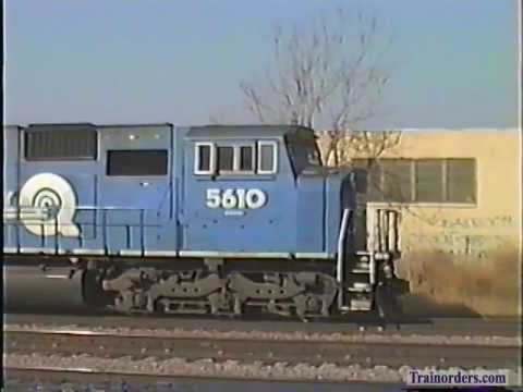 Classic Railroad Series 162 - Action at Highgrove, CA January 12, 1999