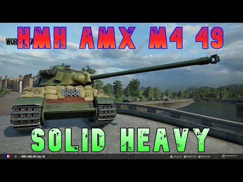 HMH AMX M4 49 Solid Heavy ll Wot Console - World of Tanks Modern Armor