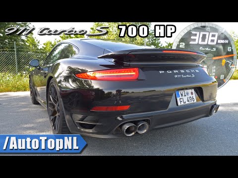 PORSCHE 911 TURBO S 991.1 700HP | 100-300 & INSANE SOUND by AutoTopNL