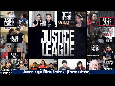Justice League Official Trailer #1 (Reaction Mashup)
