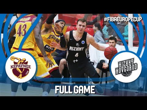 Keravnos (CYP) v Nizhny Novgorod (RUS) - Full Game - RD. of 16 - FIBA Europe Cup 2017-18