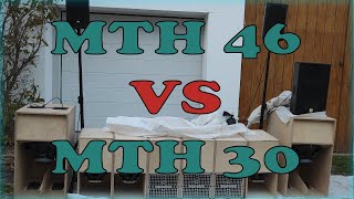 MTH46 VS MTH30 | Selbstbau Subwoofer Vergleich | Low Budget PA Subwoofer Showdown | Mit Messungen