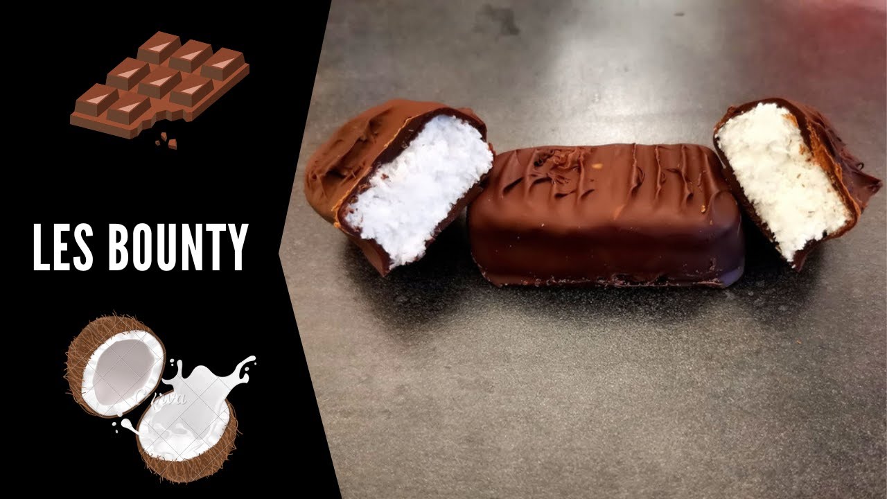 [ Vegan & Sans gluten ] Bounty maison | Facile et rapide à réaliser