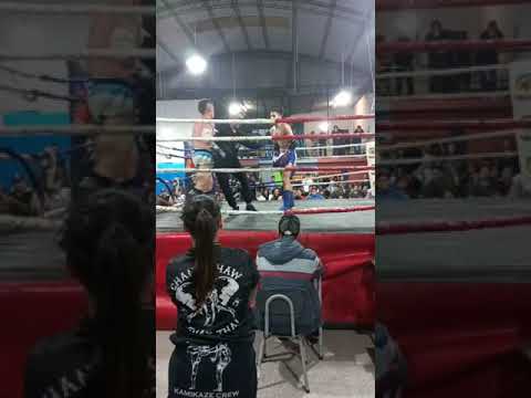 debut en muay thai semipro (2do roun)
