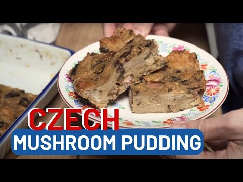 Czech Mushroom Pudding (Hubník)
