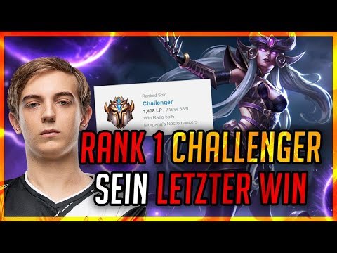 Season 9 Rank 1 Challenger Caps! Sein letzter Win [League of Legends]