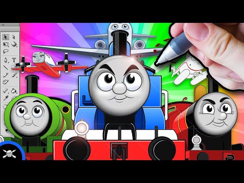 See James Draw | Trains-Formers Reborn!
