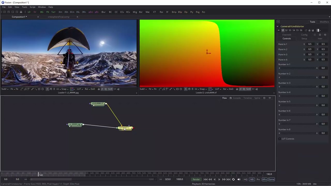 Saving Stabilization Maps in SynthEyes
