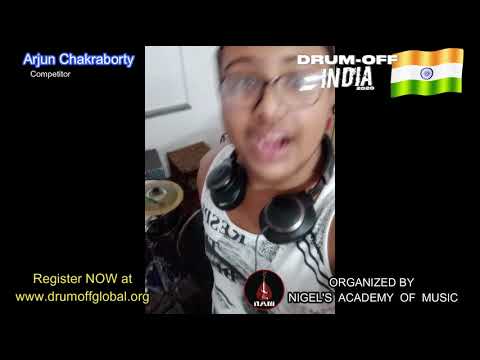 ARJUN , DRUM-OFF INDIA 2020 competitor FROM WEST BENGAL