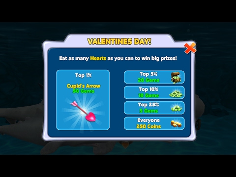 VALENTINES DAY! (LIVE EVENT) - Hungry Shark Evolution