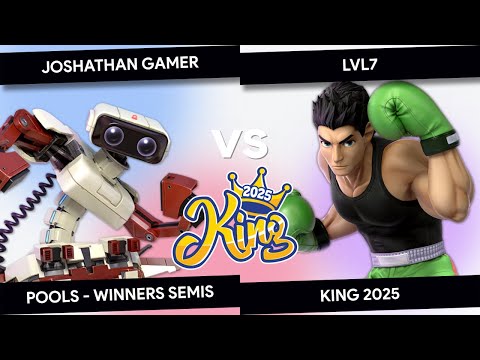 King 2025 - Joshathan Gamer (ROB) vs LVL7 (Little Mac) - Pools - Winners Semi-Finals