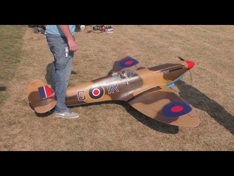1:4.2 SCALE CARF RC SPITFIRE MK VB - 3W 75cc PETROL (SCALE WORKING EXHAUST) STOW MARIES - 2020