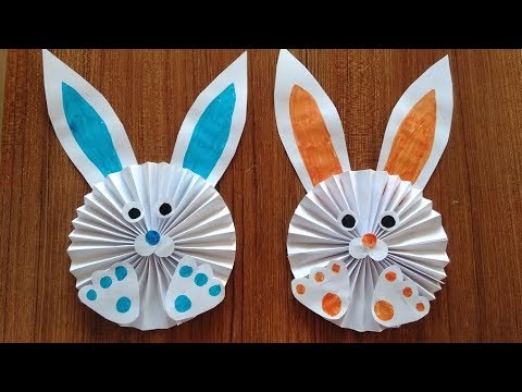 , title : 'Kağıttan Basit Tavşan Yapımı - Çocuklar İçin Kolay El Becerileri / How to Make a Paper Easy Bunny'