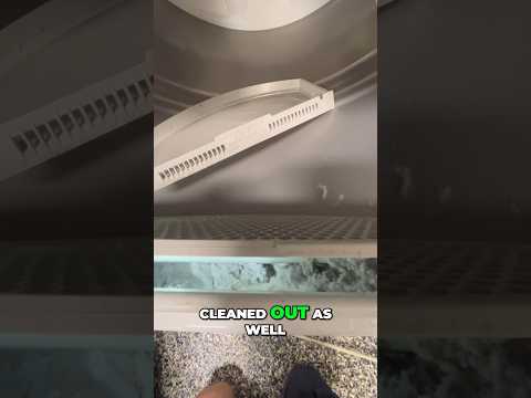 This is Why you should clean the Lint Trap of your Dryer!