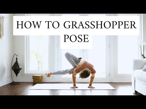 How to Grasshopper Pose | Yoga Tutorial