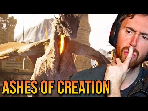 Asmongold Reacts To Ashes of Creation Official Gameplay Teaser Trailer - Gamescom 2019