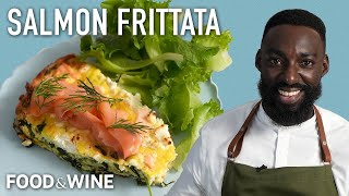 This Salmon Frittata From Eric Adjepong Will Steal The Show At Brunch | Chefs At Home