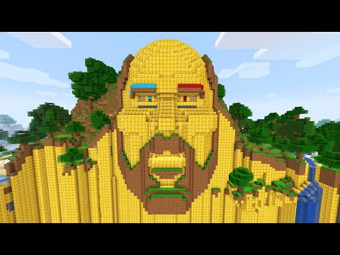 LUCKY BLOCK TEMPLE OF NOTCH in MINECRAFT