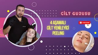 4 Aşamalı Cilt Yenileyici Peeling Uygulaması