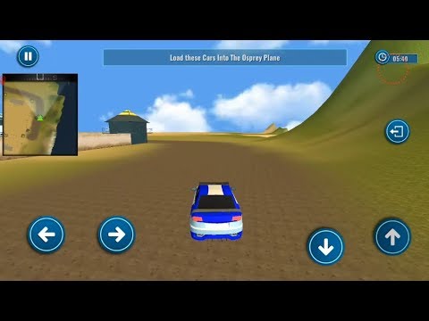 US Police Muscle Car Cargo Flight Simulator - Android Gameplay HD