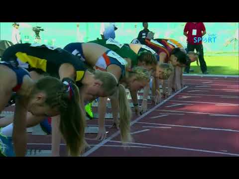 Girls’ U/18 100m Hurdles Final - ASA Junior Paarl