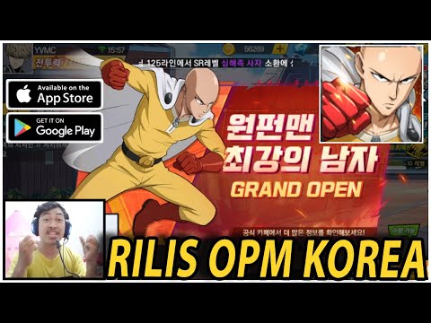 🔥🔥AKHIRNYA RILIS OPM VERSI KOREA (GACHA & GAMEPLAY) GRAPHICNYA SMOOTH - ONE PUNCH MAN:The Strongest