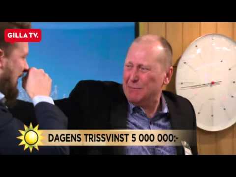 Glädjeyra i studion efter miljonvinst: "Du gråter ju!"