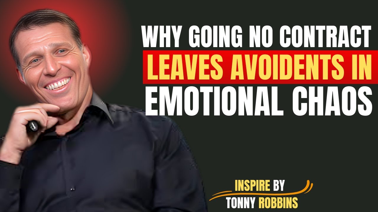 Avoidants Face SHOCKING Emotional Fallout After No Contact | Tony Robbins Motivational Speech