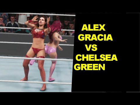 WWE 2K19 Alex Gracia vs Chelsea Green - Knockout Match